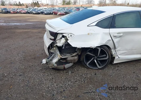 2018 Honda Accord Sport from USA, damaged, VIN 1HGCV1F31JA063031